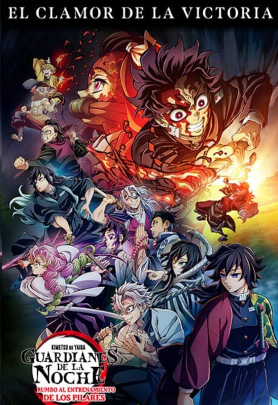 Poster of Demon Slayer: Kimetsu No Yaiba - To the Hashira Training - Cartel España