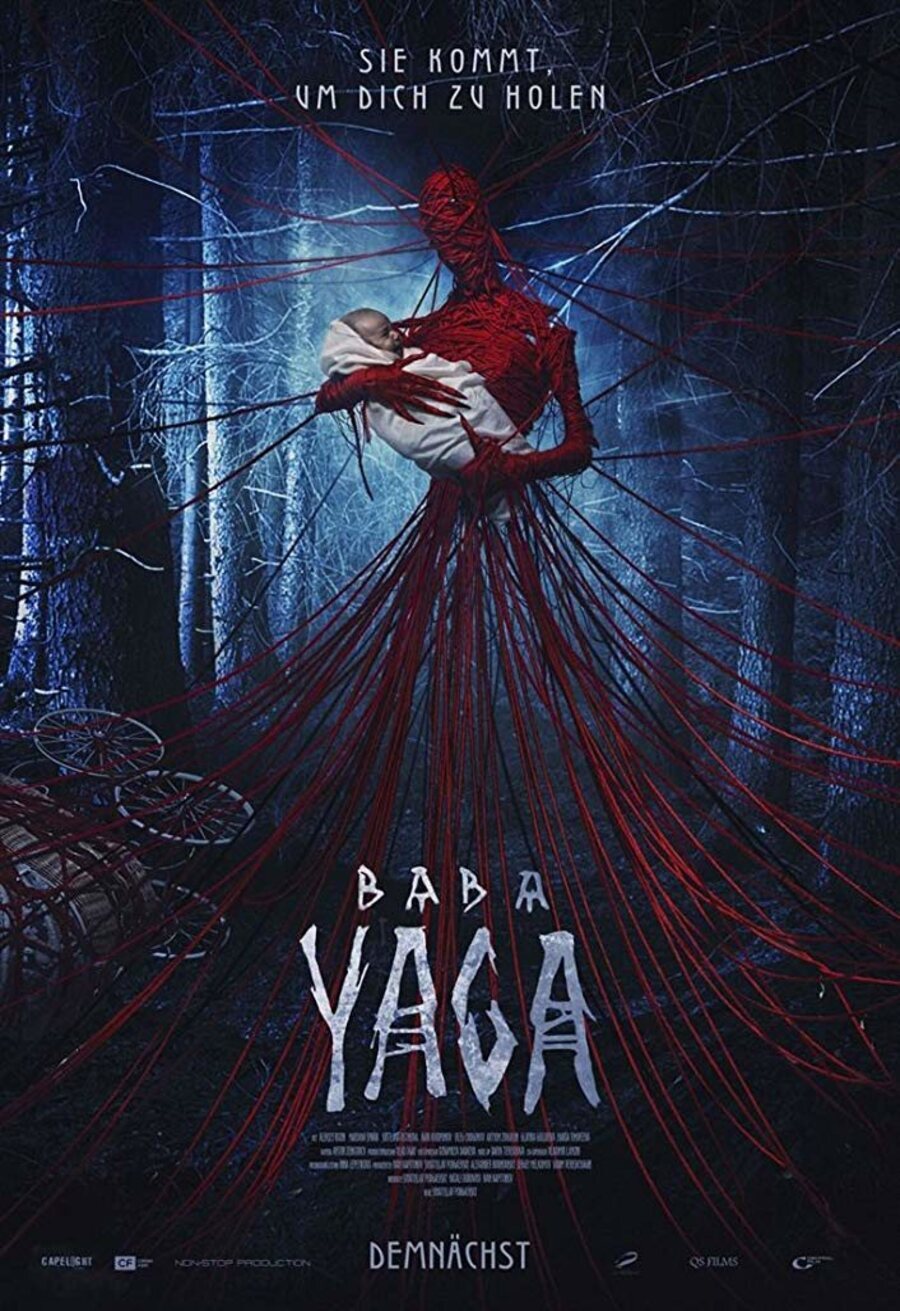 Poster of Baba Yaga: Terror of the Dark Forest - Poster alemán 'Baba Yaga'