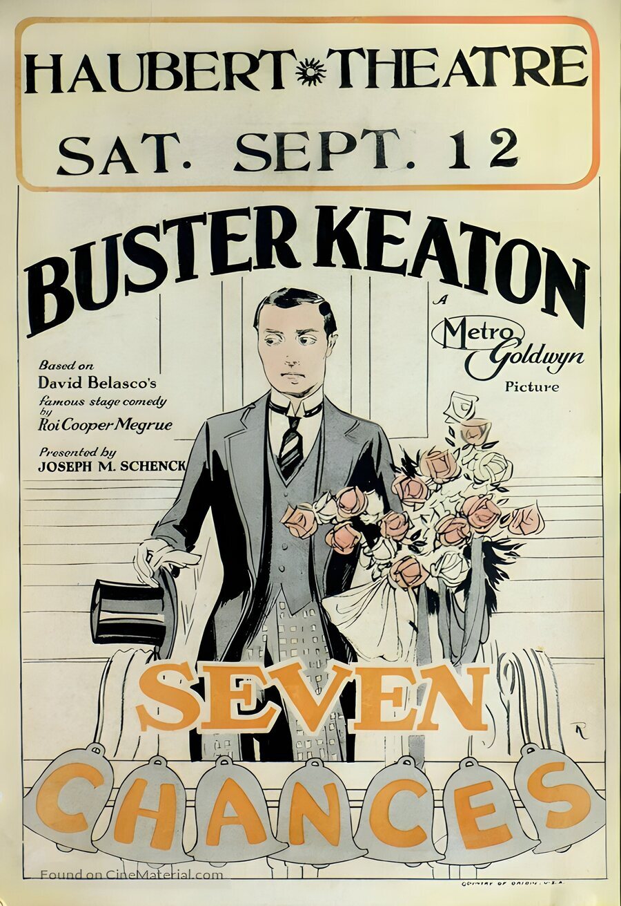 Poster of Seven Chances - Estados Unidos