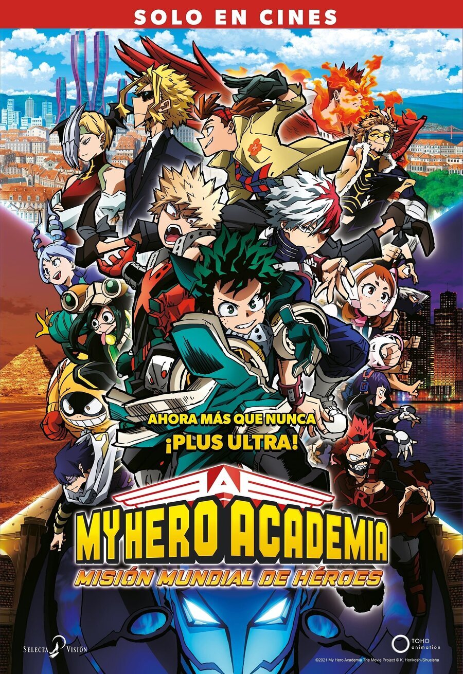 Poster of My Hero Academia: World Heroes' Mission - España