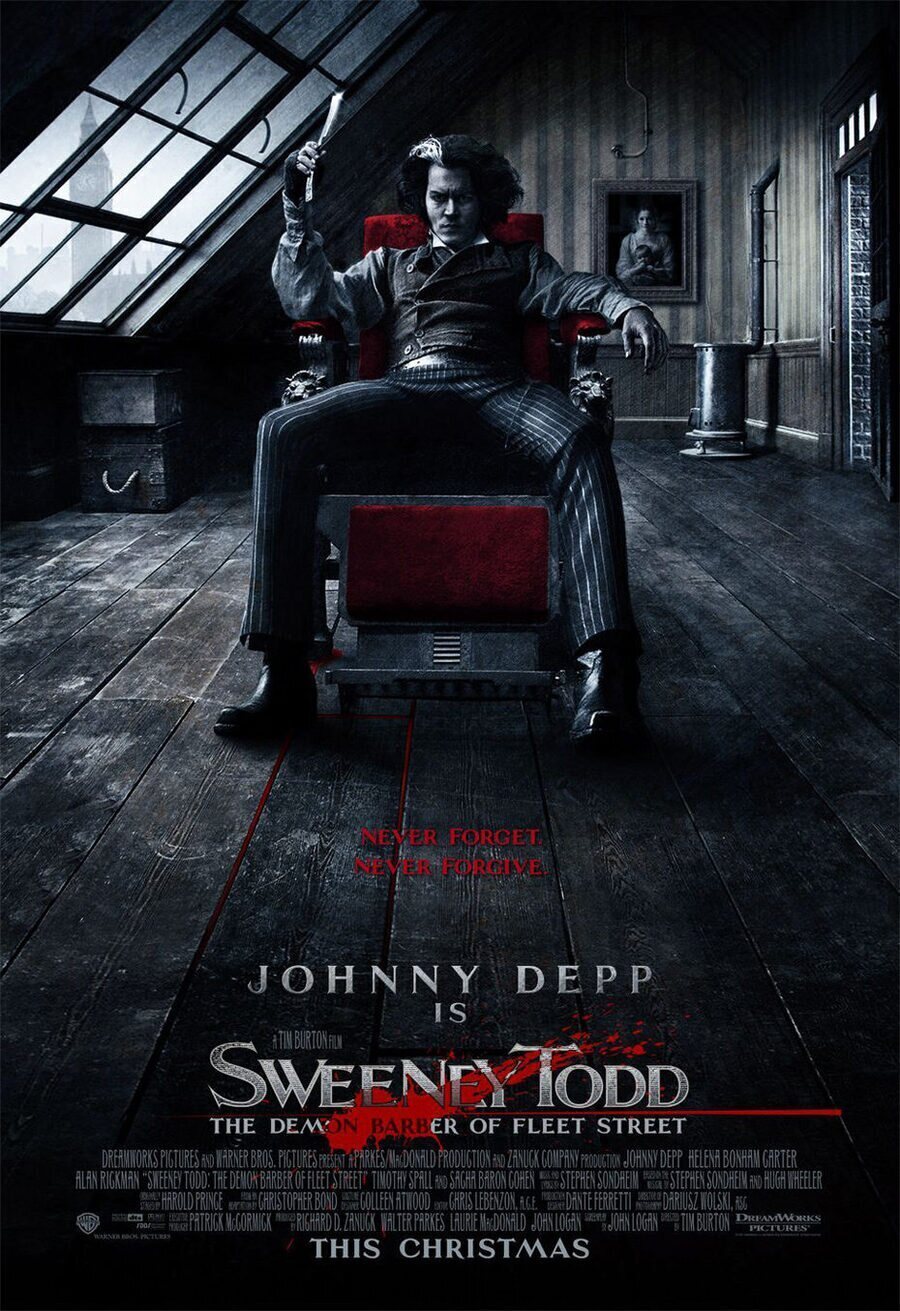 Poster of Sweeney Todd: The Demon Barber of Fleet Street - Estados Unidos