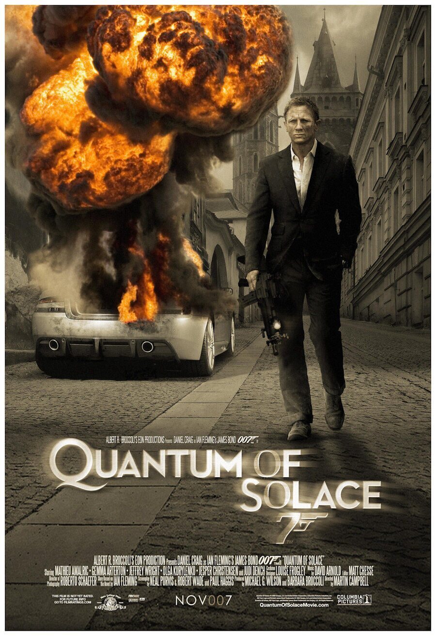 Poster of Quantum of Solace - Estados Unidos