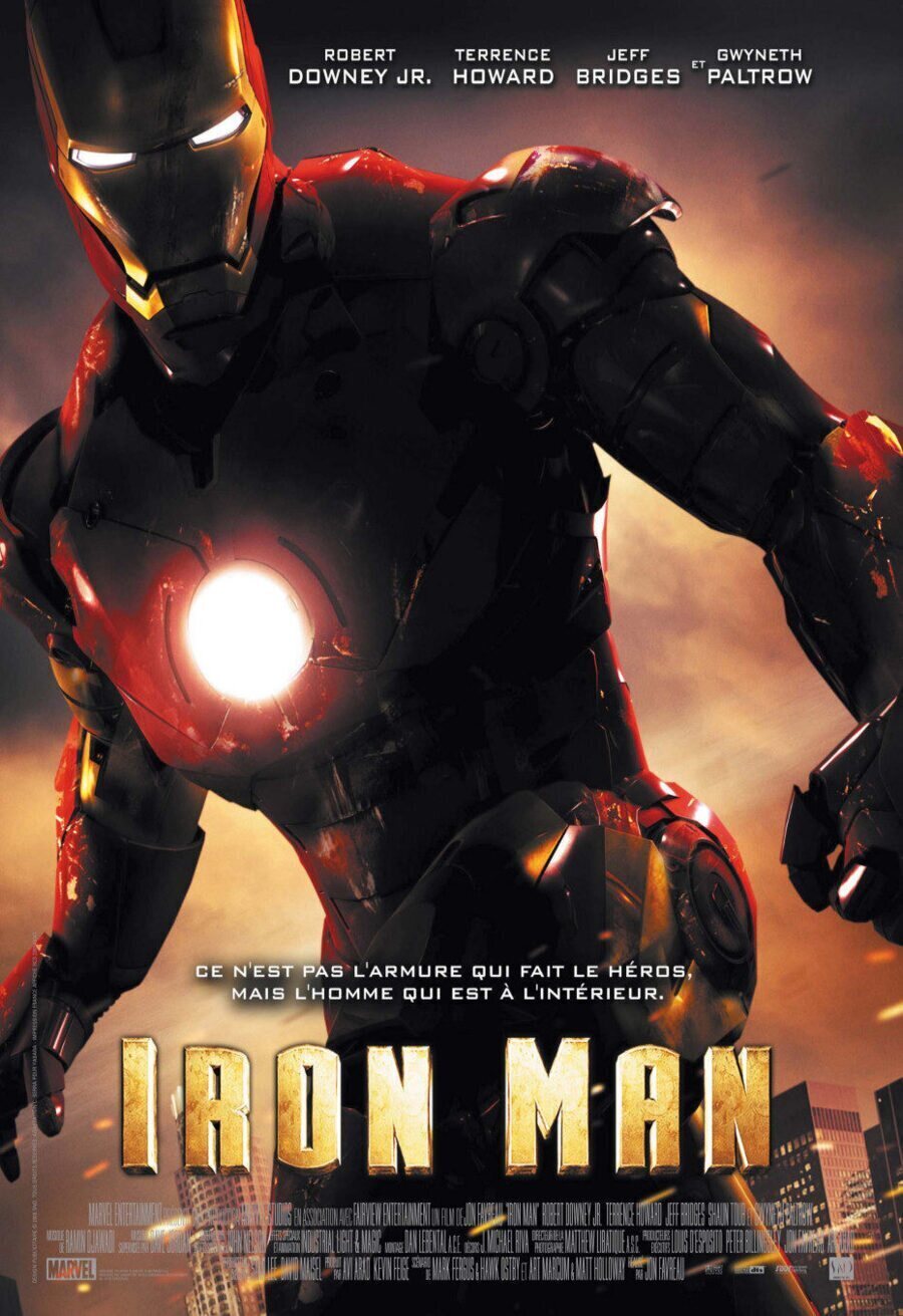 Poster of Iron Man - Francia