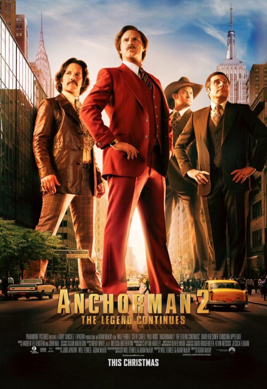 Poster of Anchorman: The Legend Continues - Estados Unidos