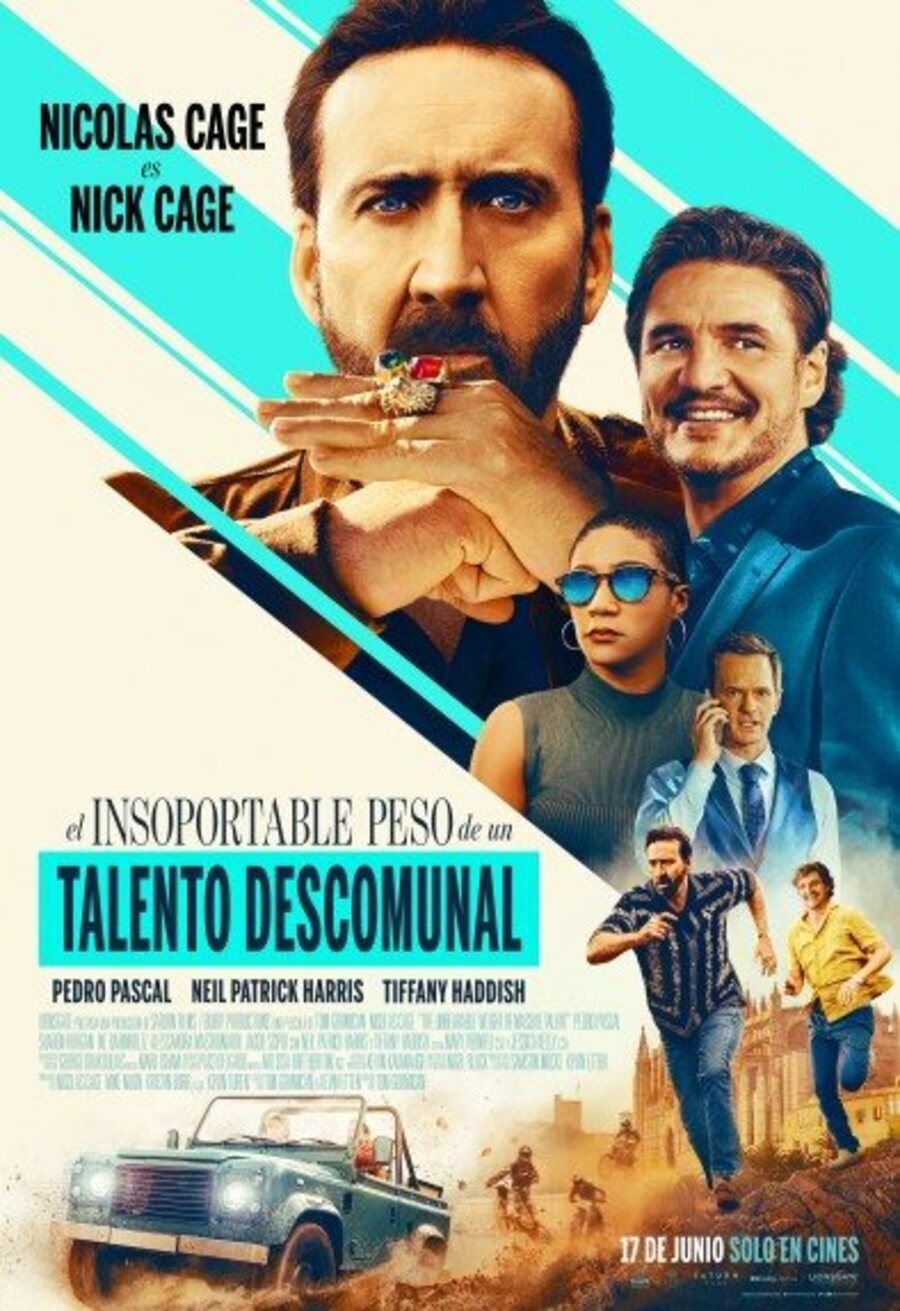 Poster of The Unbearable Weight of Massive Talent - El insoportable peso de un talento descomunal