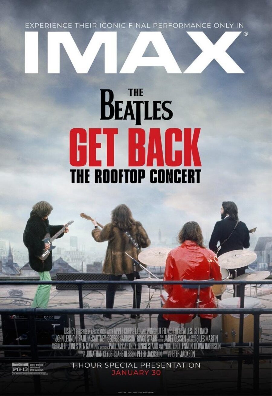 Poster of The Beatles: Get Back - The Rooftop Concert - Internacional