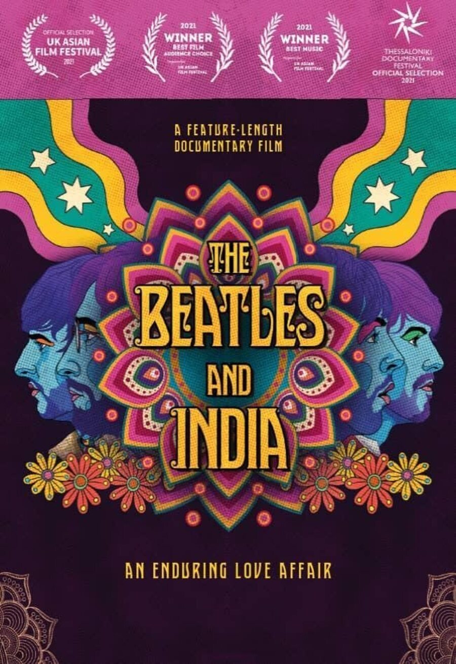 Poster of The Beatles and India - Reino Unido