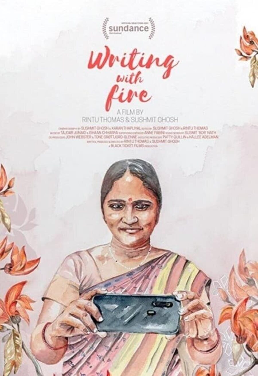 Poster of Writing with Fire - India