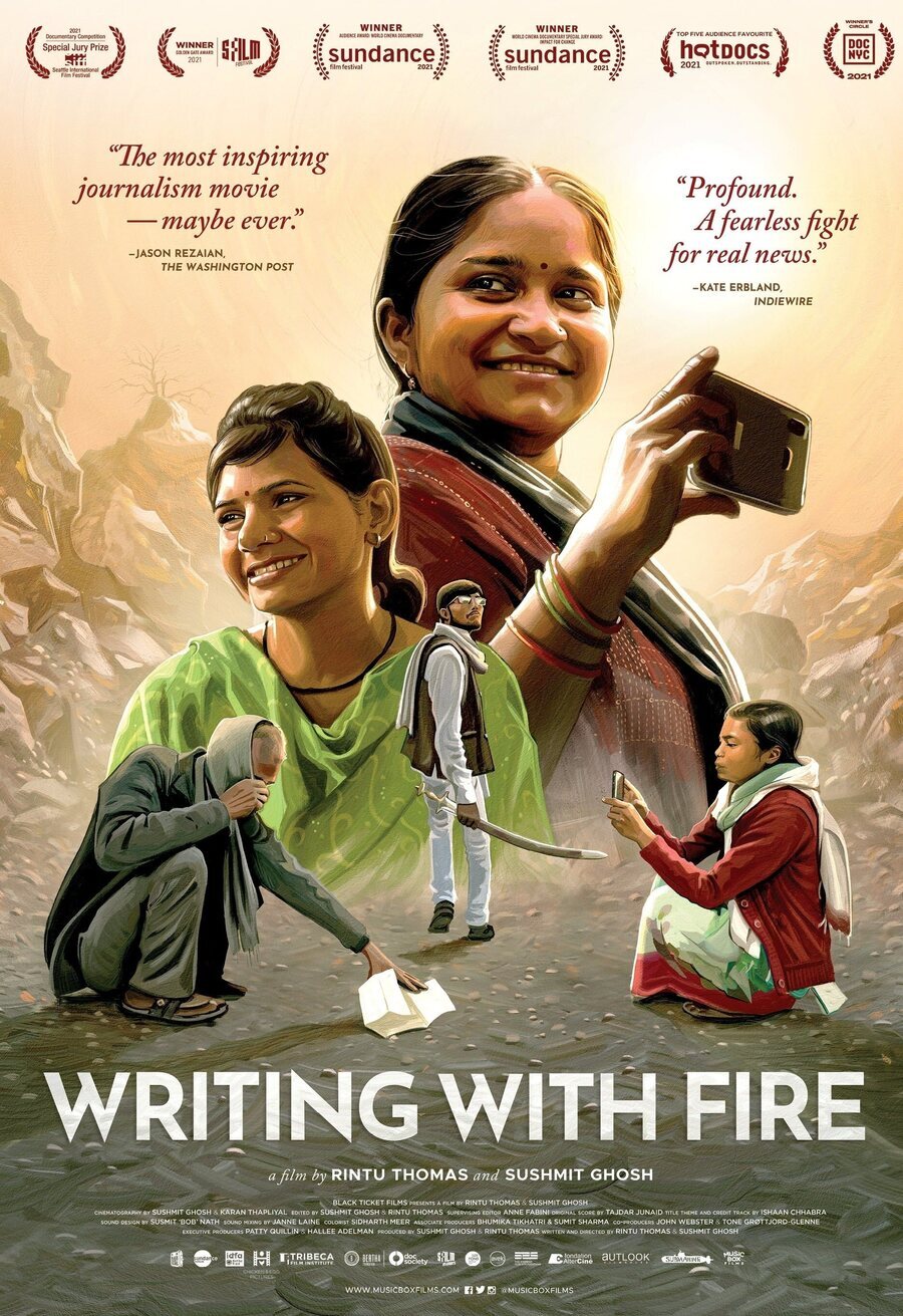 Poster of Writing with Fire - Estados Unidos