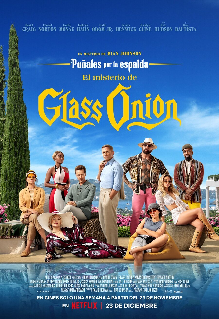 Poster of Glass Onion: A Knives Out Mystery - España final