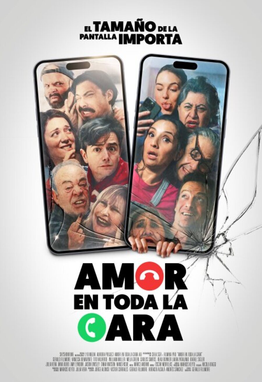 Poster of Amor en toda la cara - Cartel España