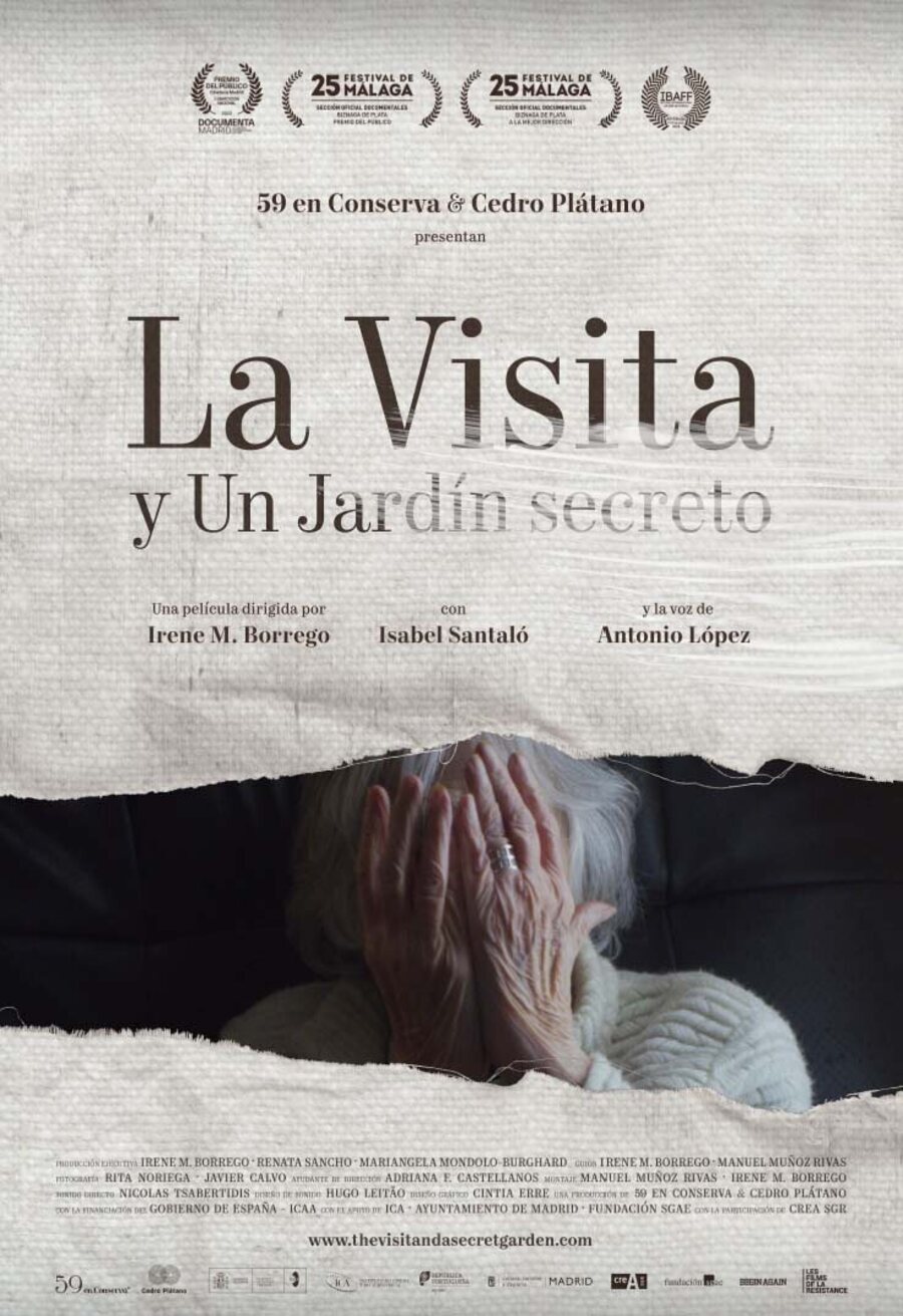 Poster of The Visit and A Secret Garden - 'La visita y el jardín secreto'