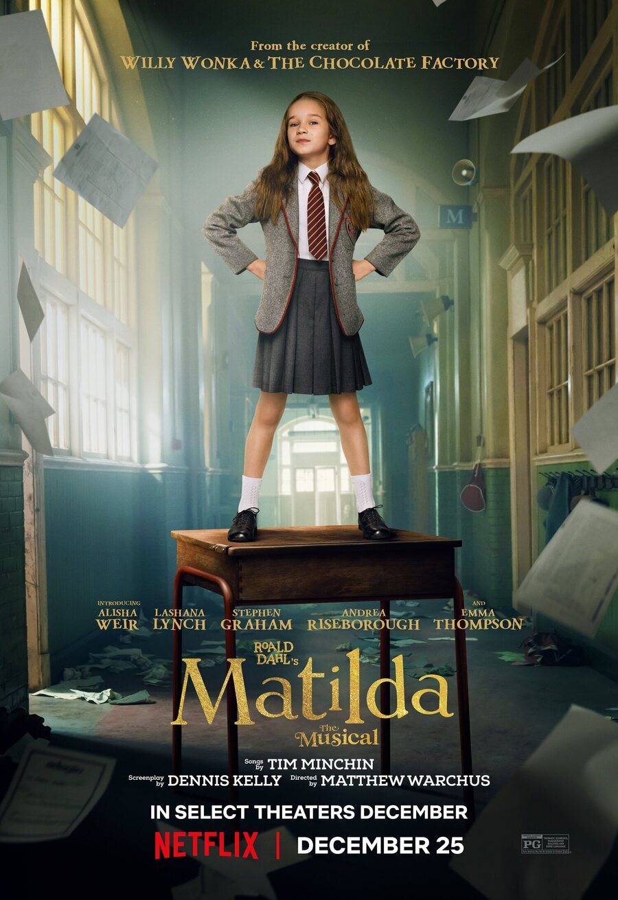 Poster of Roald Dahl's Matilda the Musical - Reino Unido