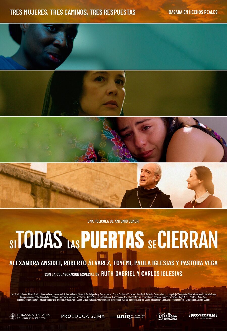 Poster of Si todas las puertas se cierran - España