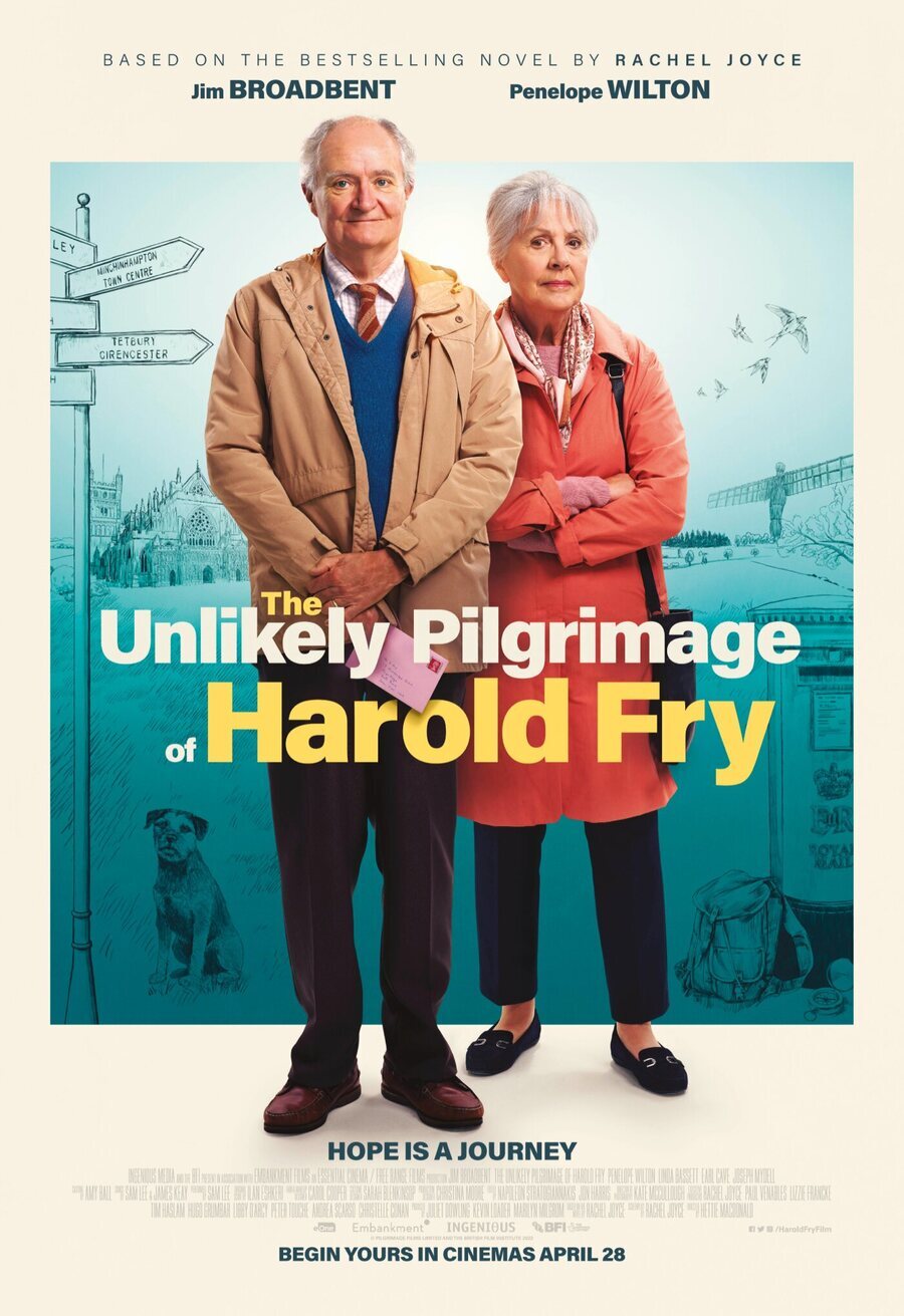 Poster of The Unlikely Pilgrimage of Harold Fry - Cartel internacional