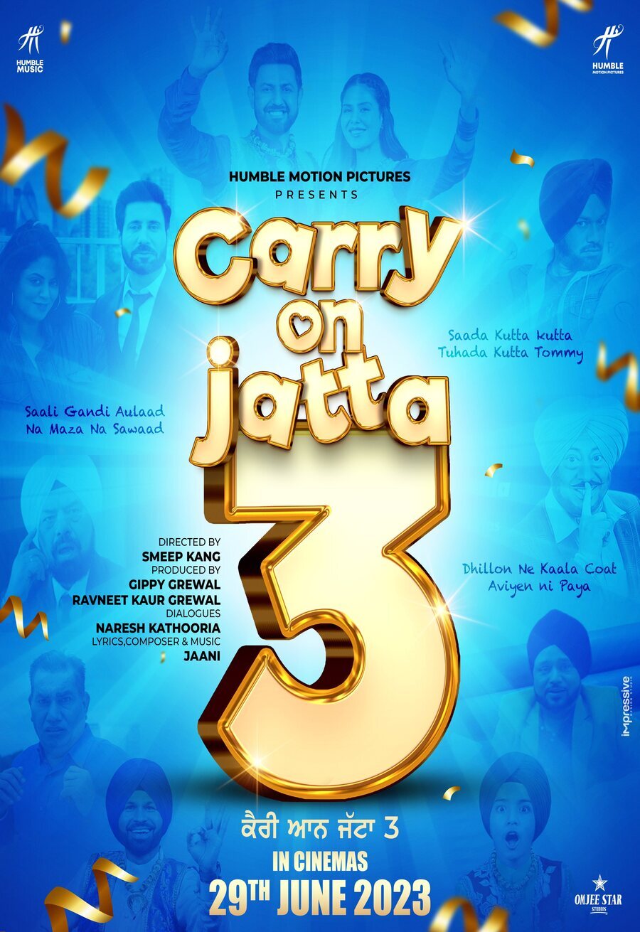 Poster of Carry On Jatta 3 - India