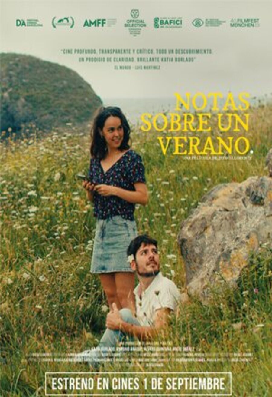 Poster of Notas sobre un verano - Cártel español