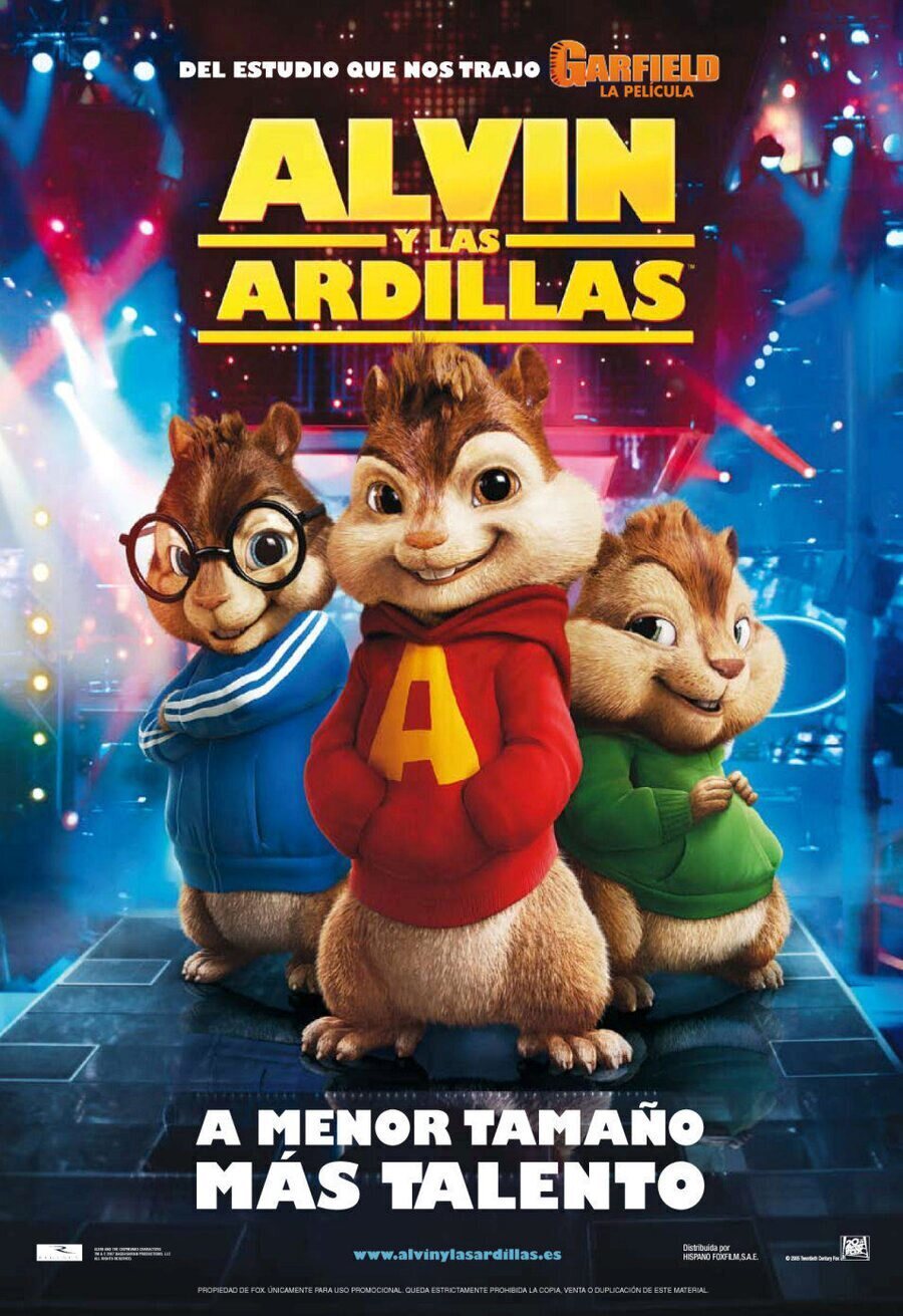 Poster of Alvin and the Chipmunks - España