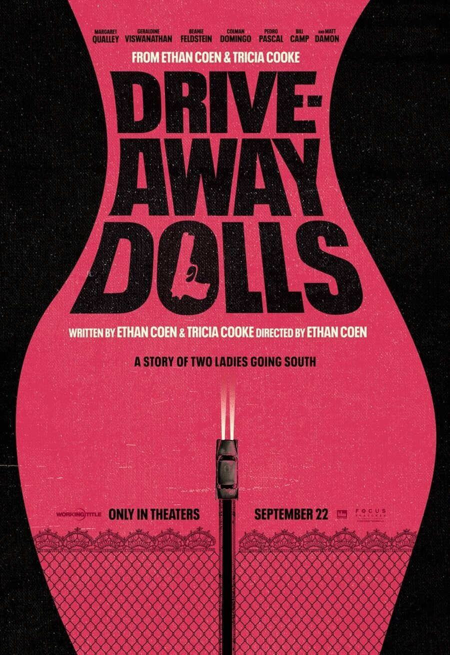 Poster of Drive-Away Dolls - Cártel original