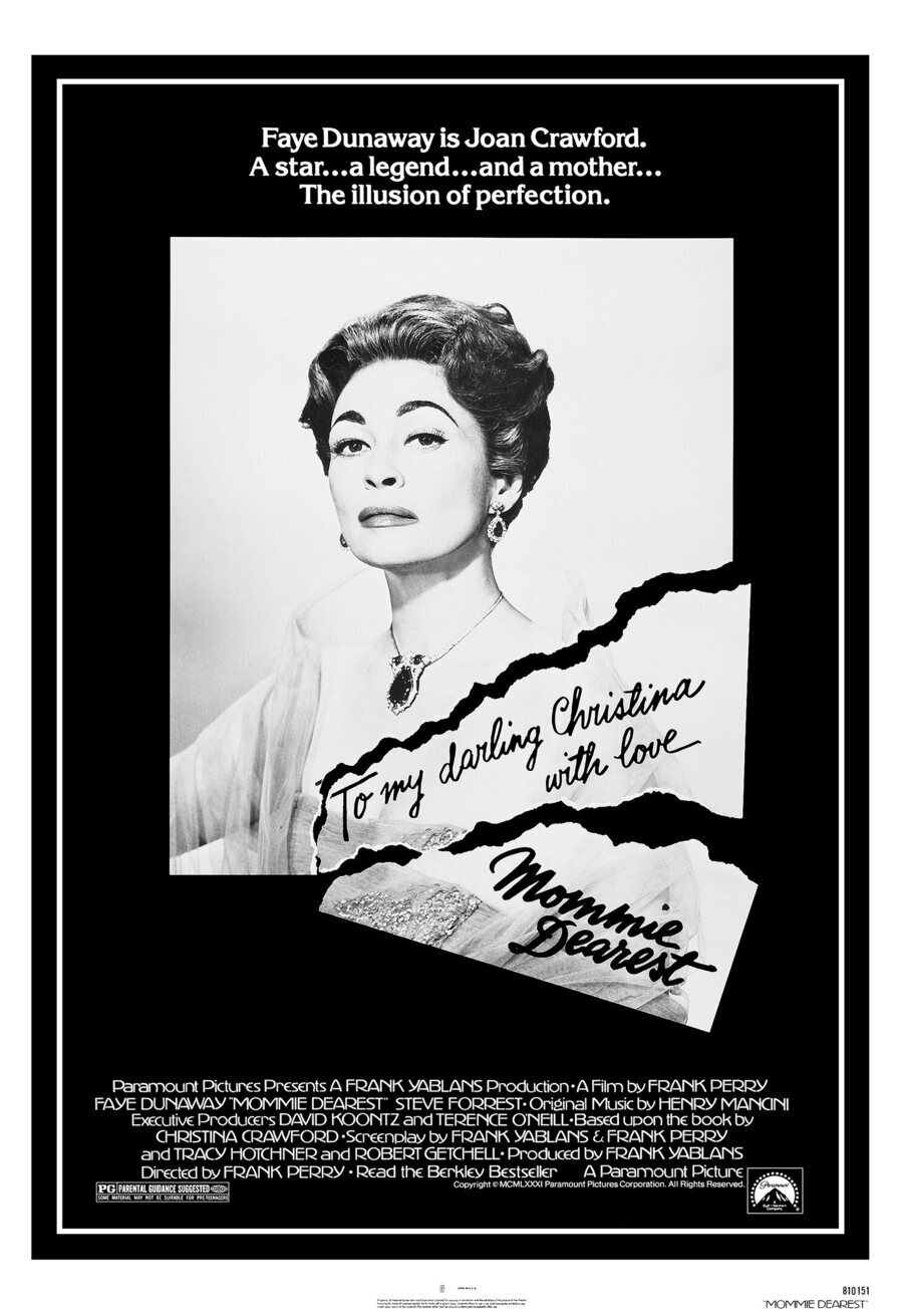 Poster of Mommie Dearest - Estados Unidos