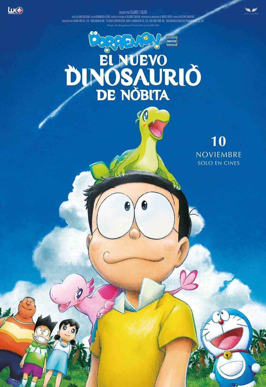 Poster of Doraemon the Movie: Nobita's New Dinosaur - Cartel español