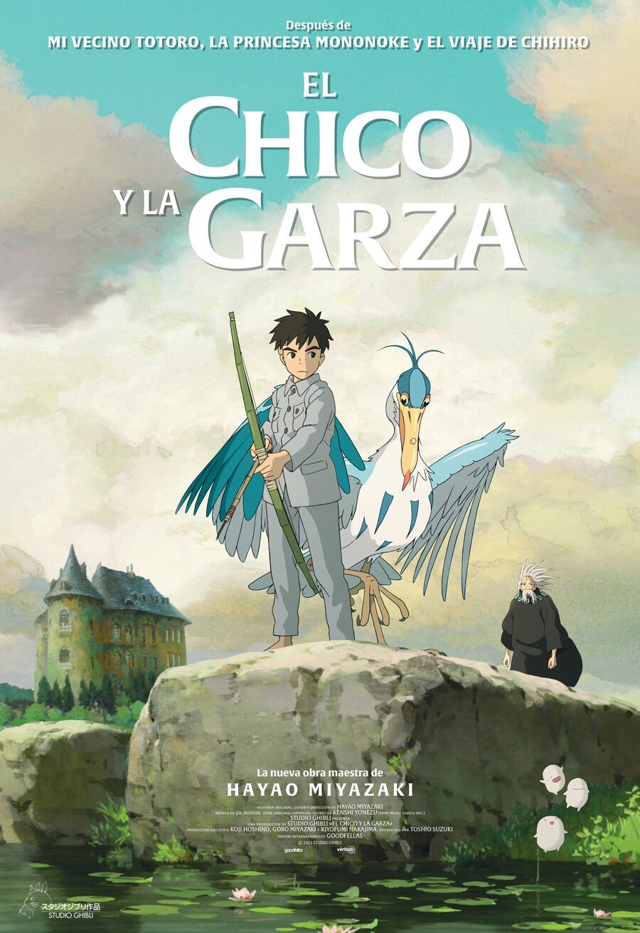 Poster of The Boy and the Heron - Cartel español