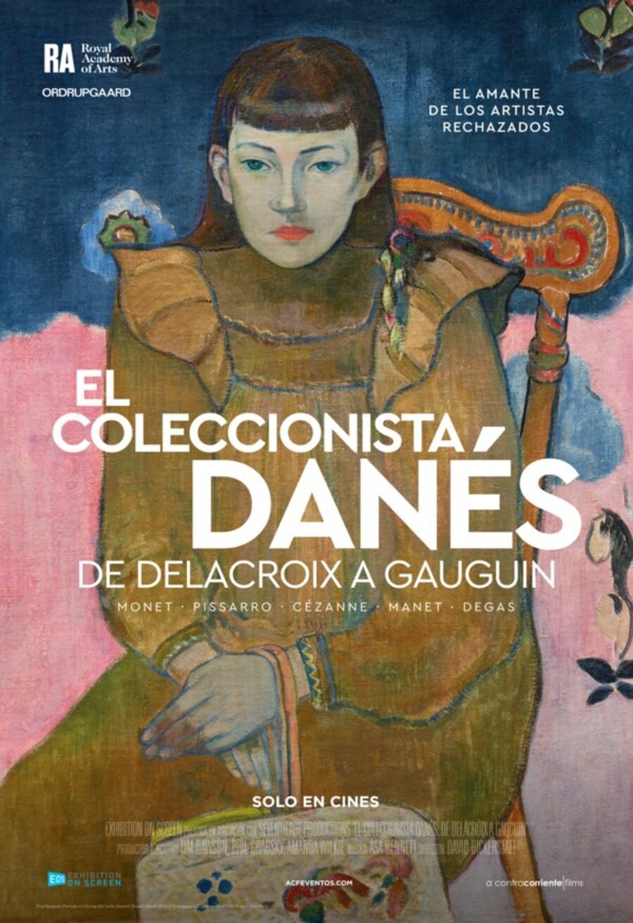 Poster of The Danish Collector - Delacroix To Gauguin - El coleccionista danés: De Delacroix a Gauguin