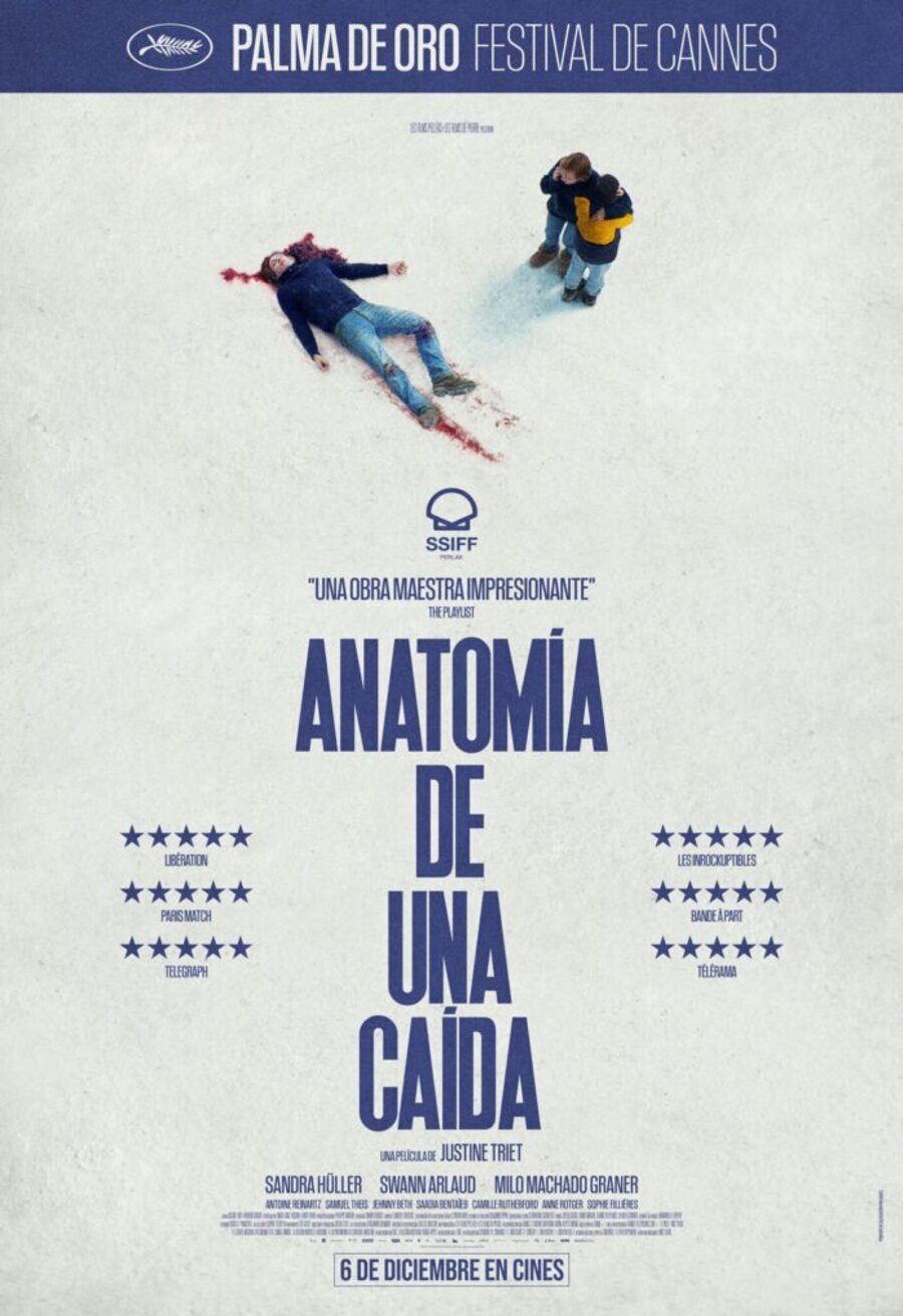 Poster of Anatomy of a Fall - Póster español