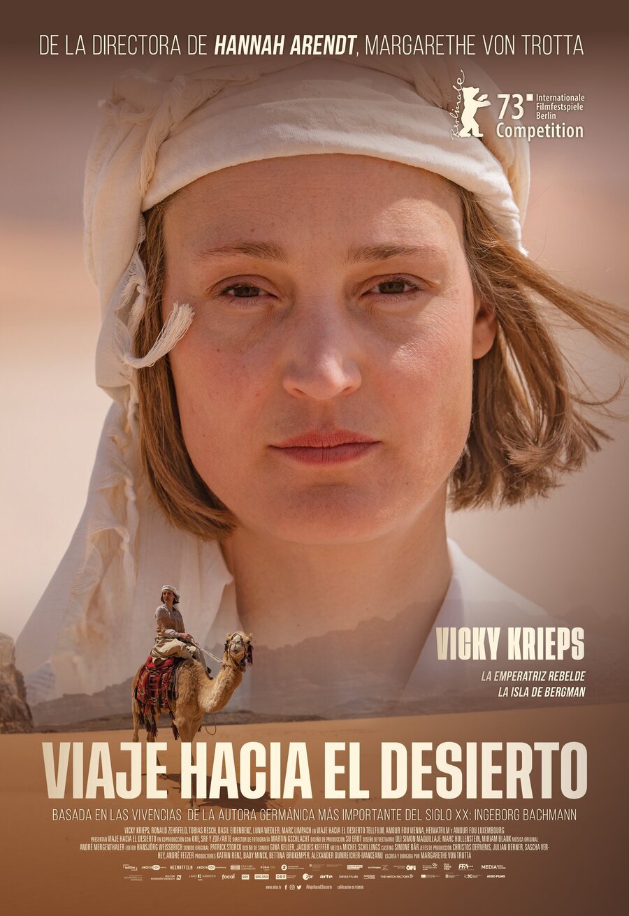 Poster of Ingeborg Bachmann - Journey Into the Desert - Cartel España