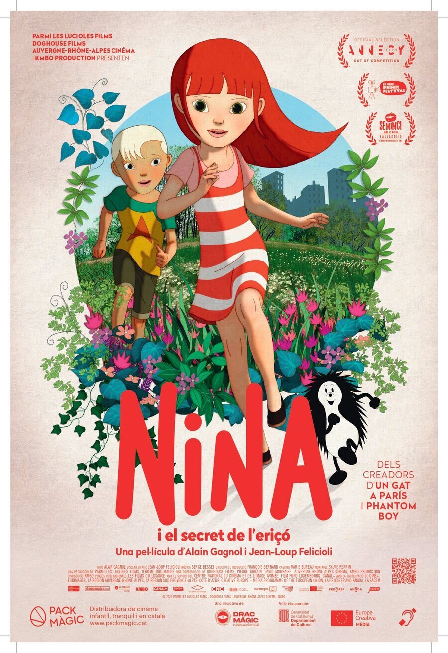 Poster of Nina and the Hedgehog's Secret - Cartel catalán