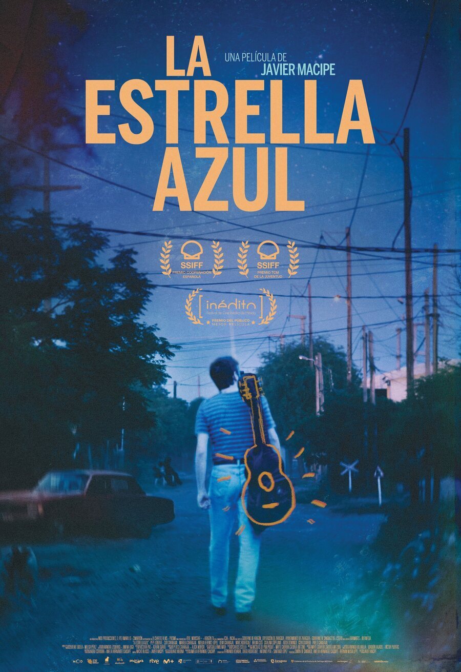 Poster of The Blue Star - Cartel 'La Estrella Azul'