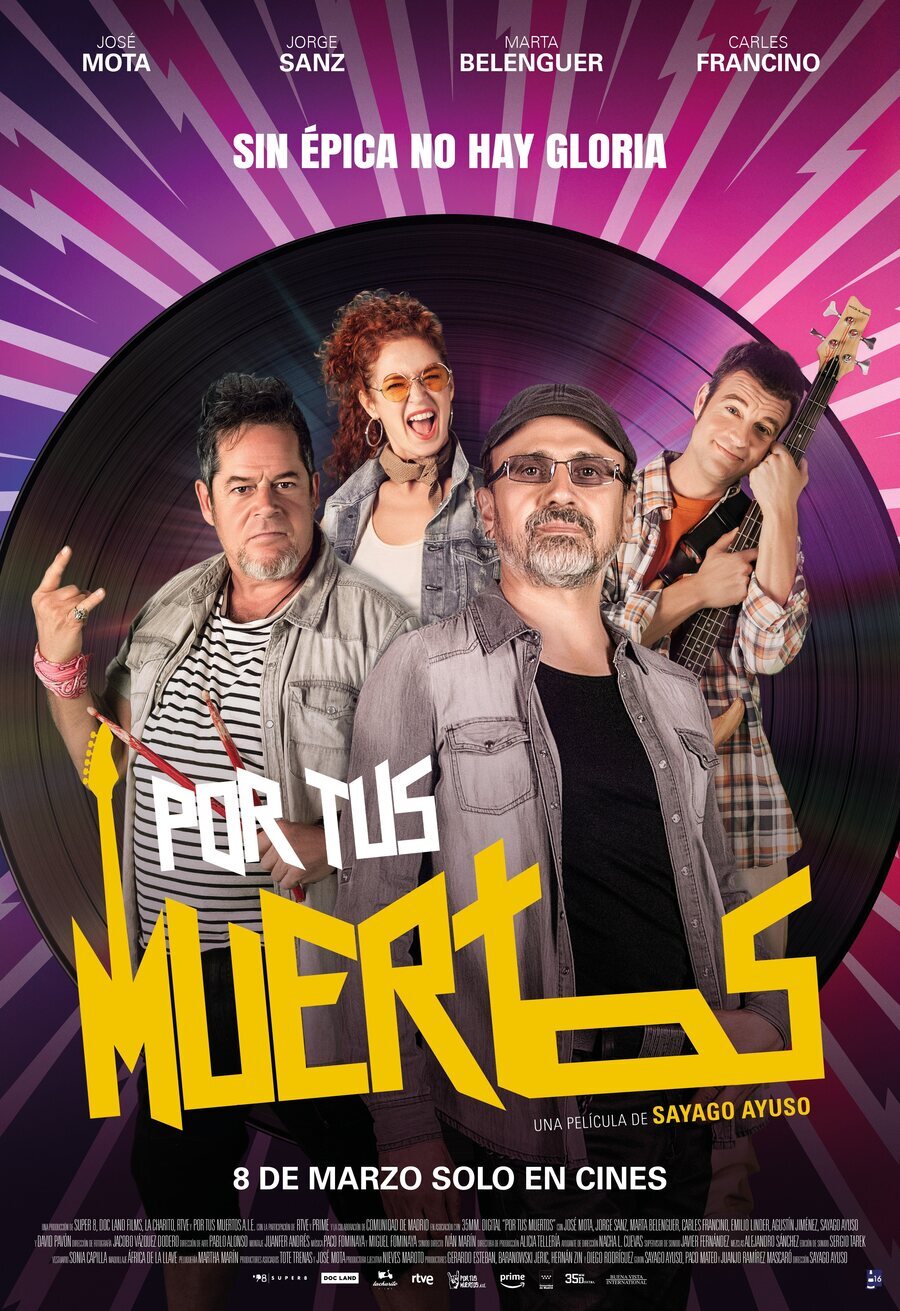 Poster of Por tus muertos - Cartel original