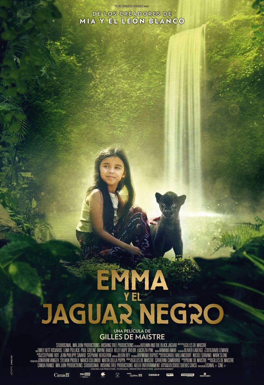 Poster of Autumn and the Black Jaguar - Cartel España