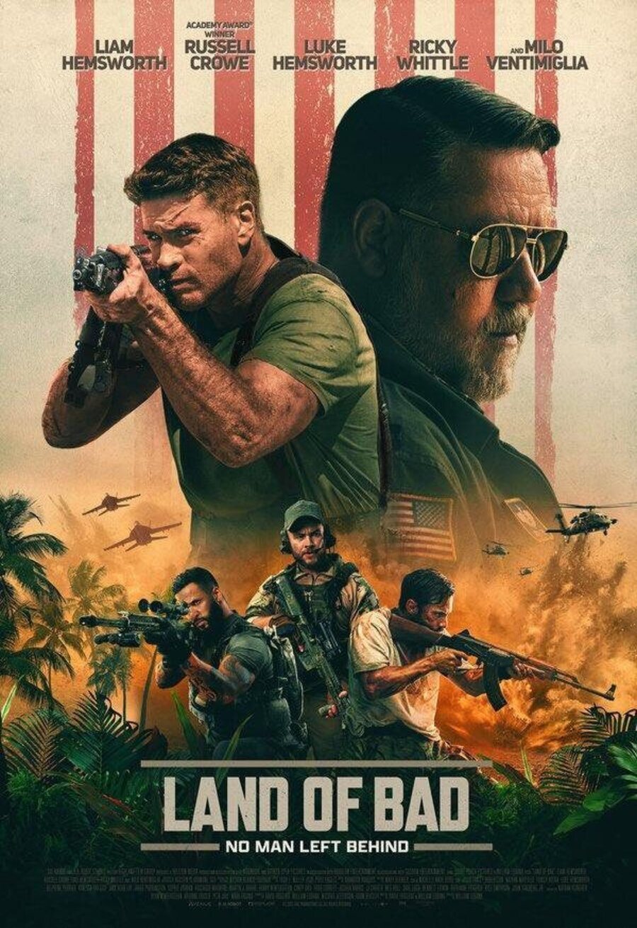 Poster of Land of Bad - Cartel EEUU