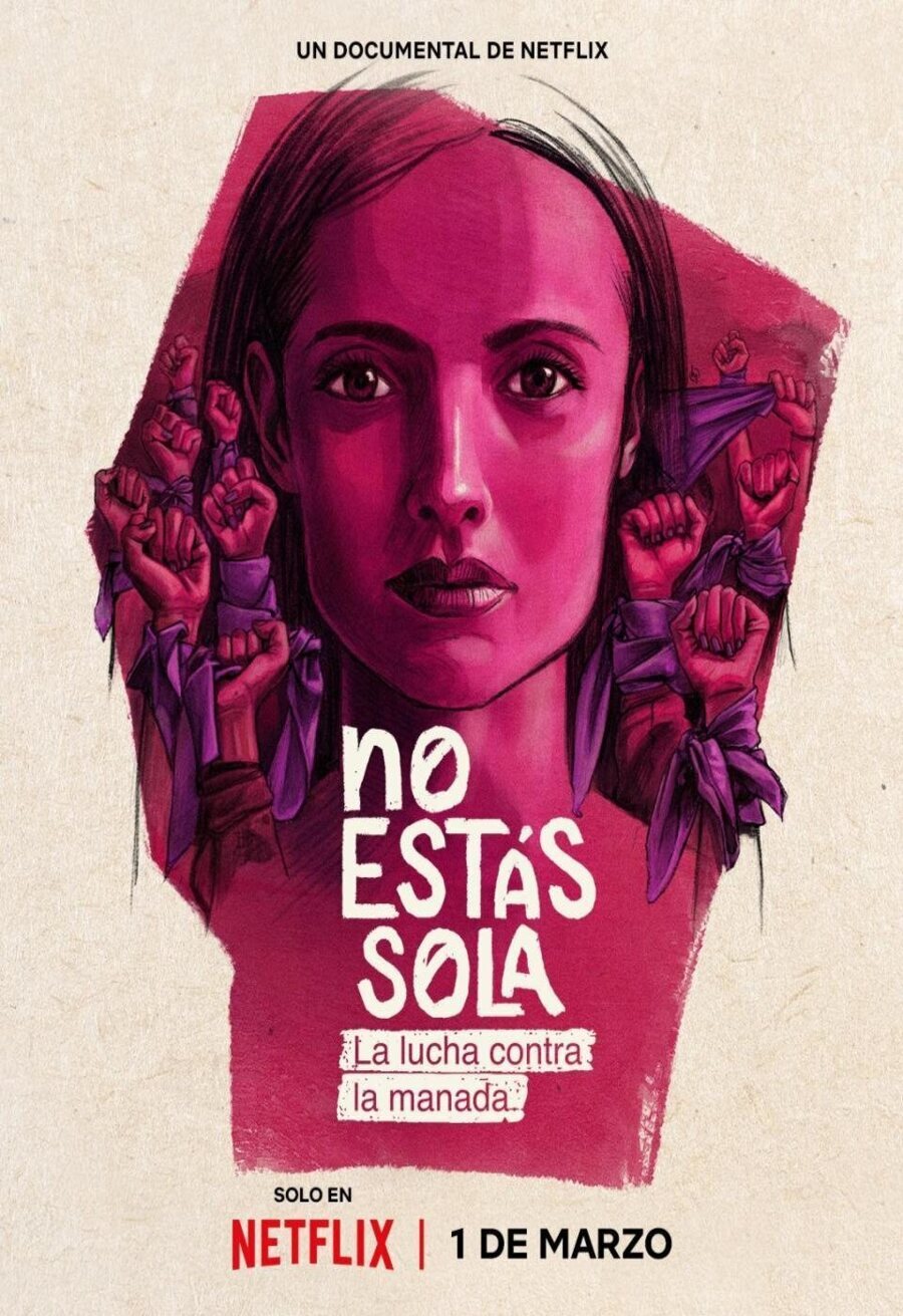 Poster of No estás sola: La Lucha contra La Manada - Cartel España