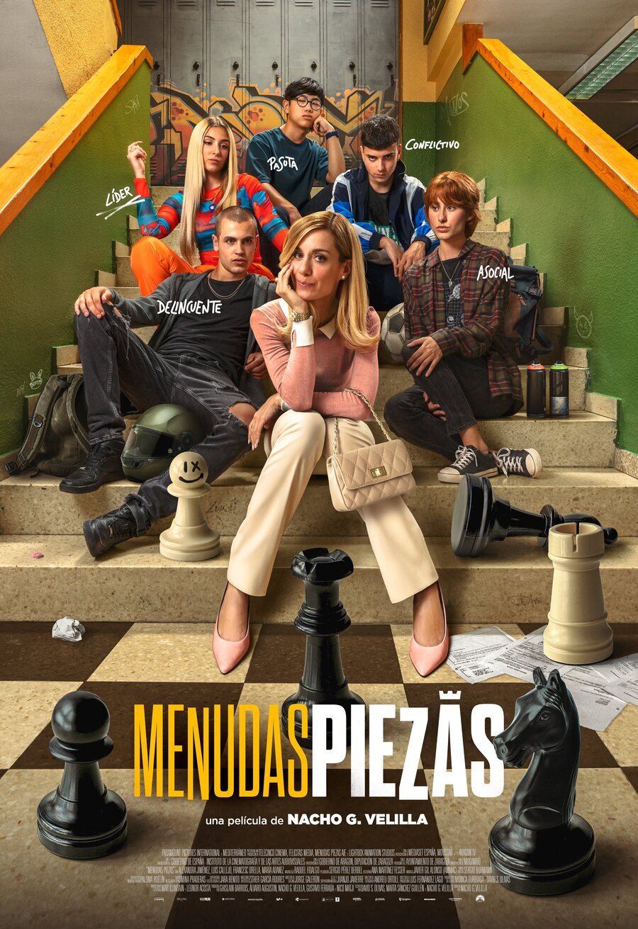 Poster of Menudas piezas - Cartel España