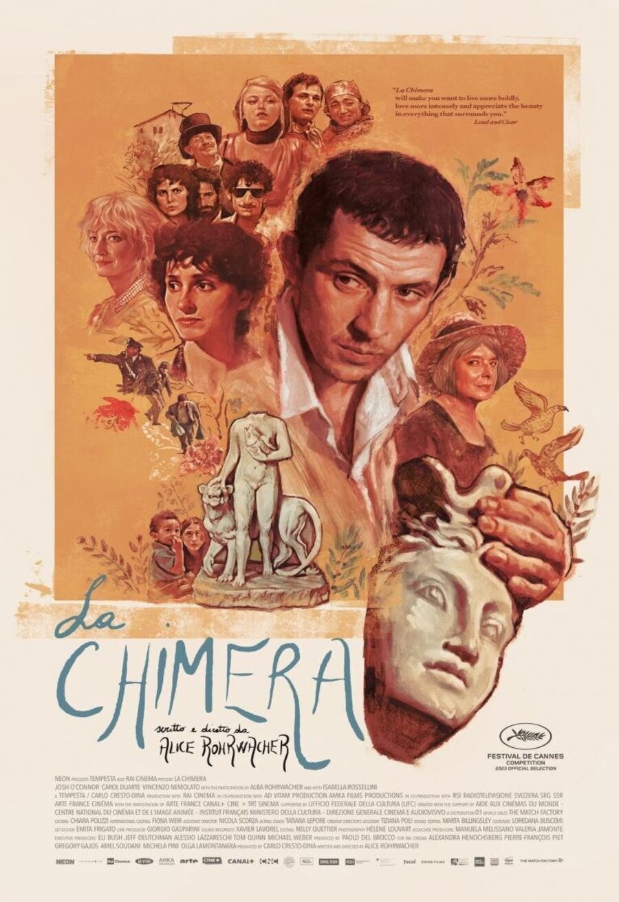 Poster of La Chimera - Cartel original