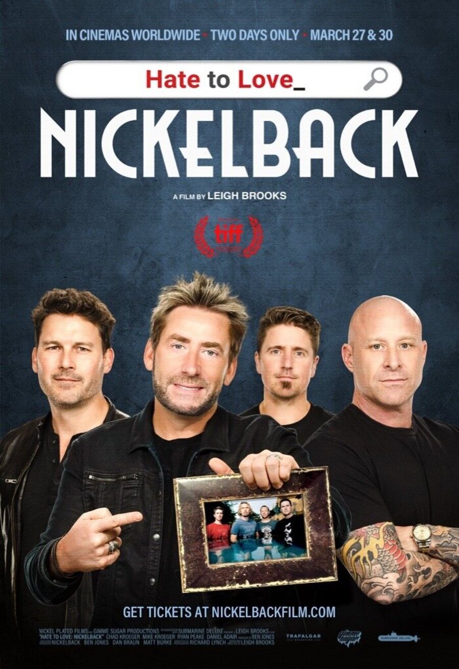 Poster of Hate To Love: Nickelback - Cartel Oficial