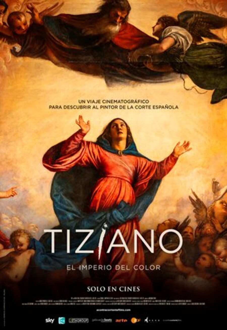 Poster of Titian. The Empire of Color - Cartel España