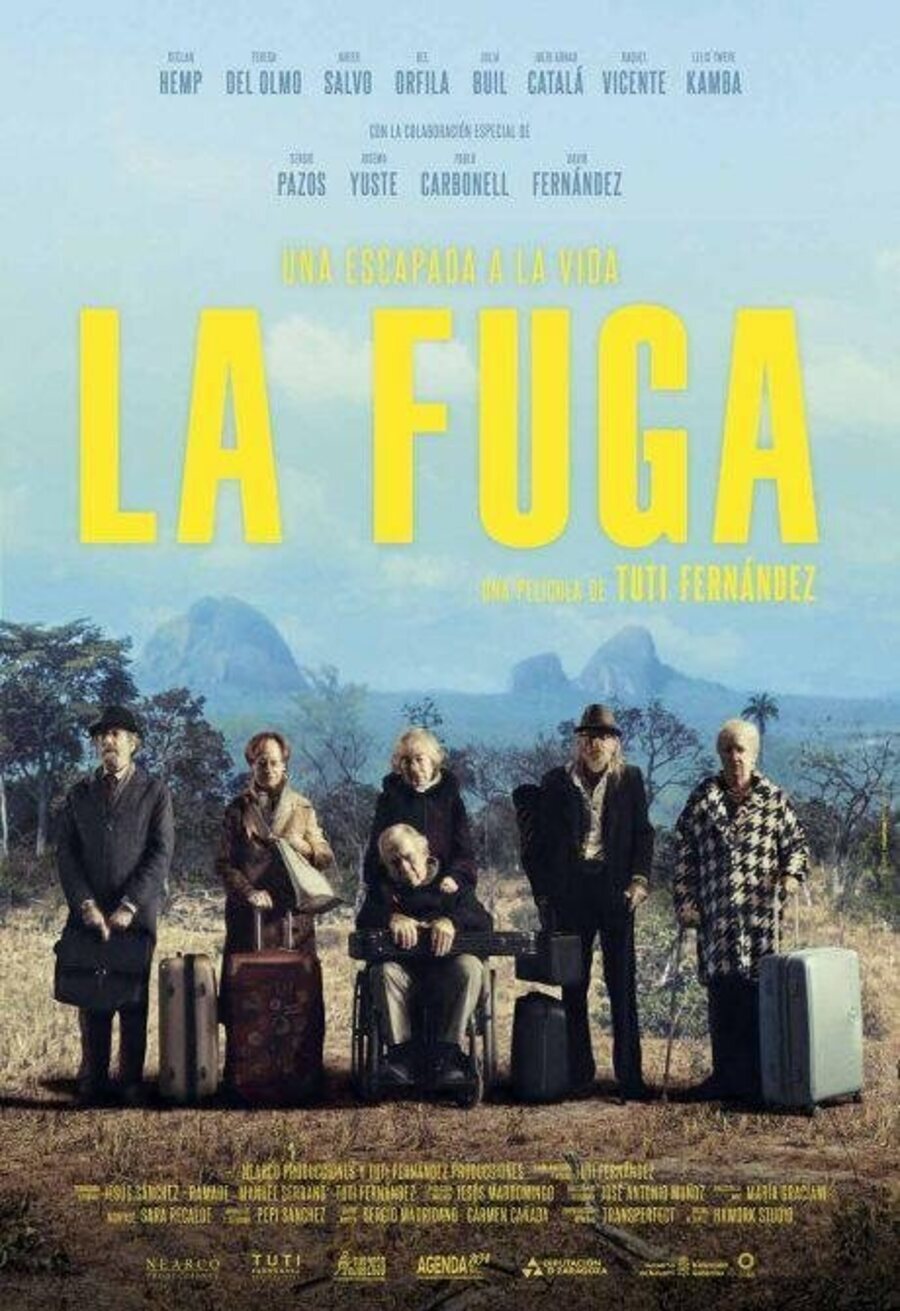 Poster of La fuga - Cartel original