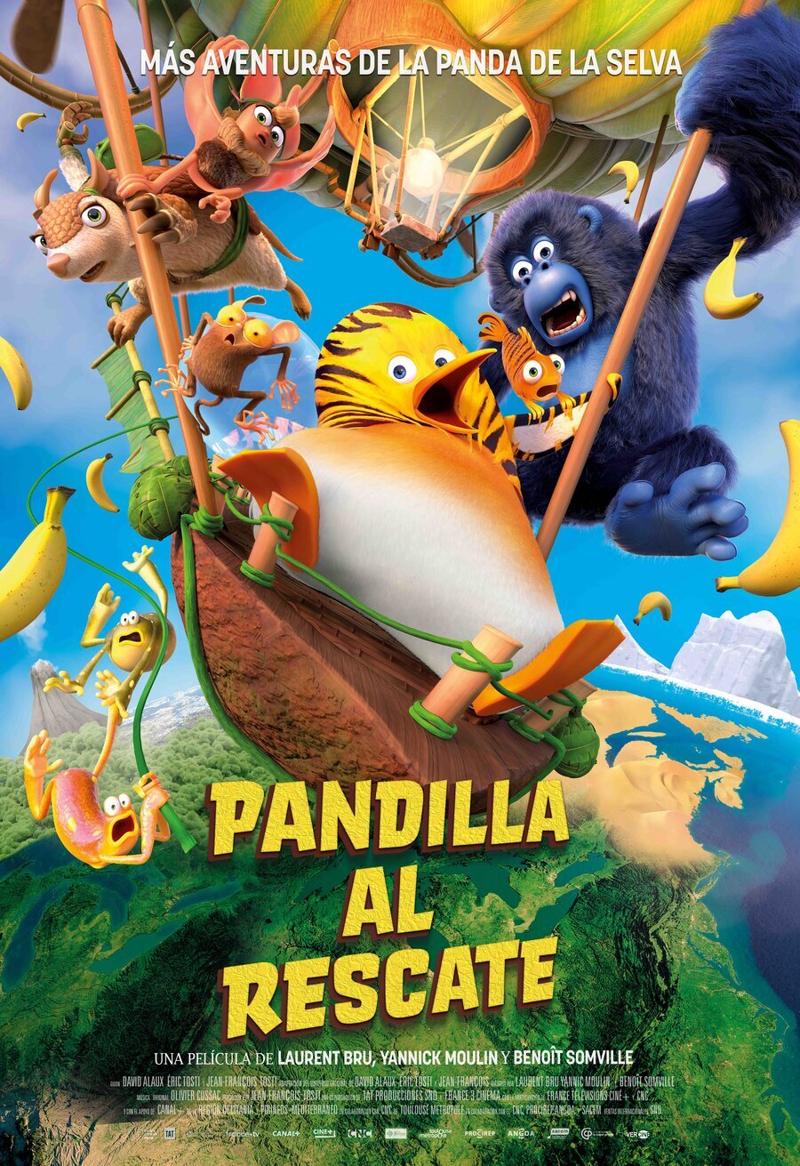 Poster of The Jungle Bunch 2: World Tour - Cartel España