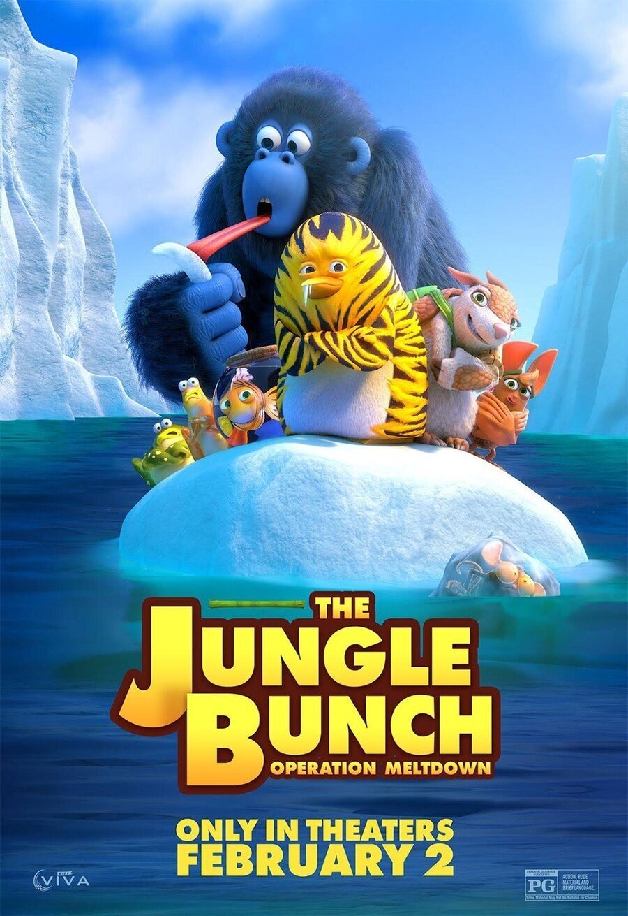 Poster of The Jungle Bunch 2: World Tour - Cartel Inglés