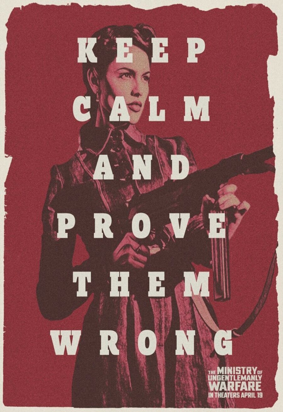 Poster of The Ministry of Ungentlemanly Warfare - Keep calm and prove them wrong