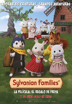 Poster Sylvanian Families The Movie A gift from Freya