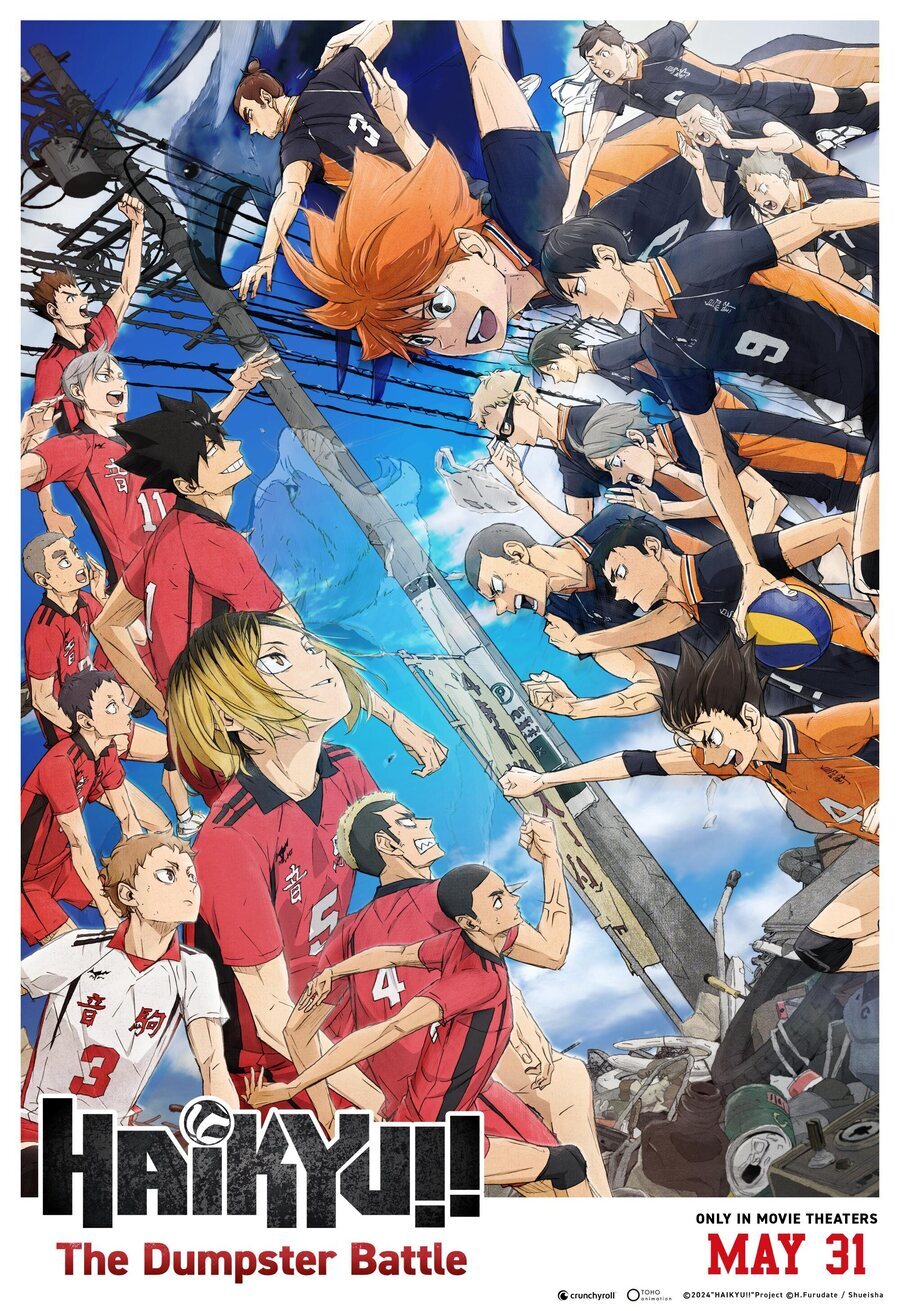 Poster of Haikyuu!! The Dumpster Battle - Cartel EEUU