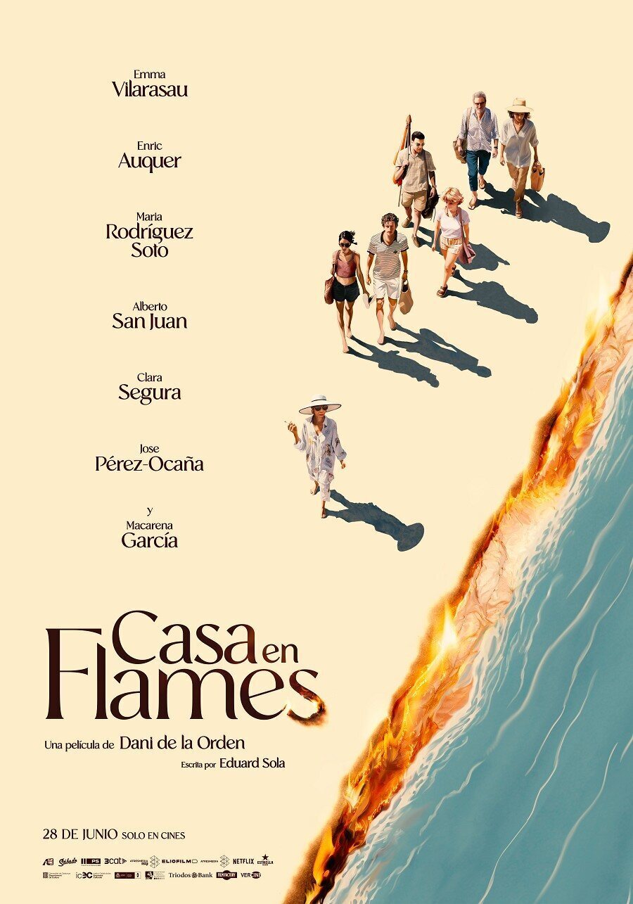 Poster of Casa en flames - Cartel España
