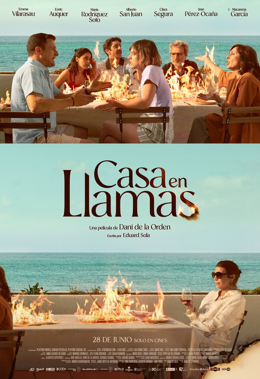 Poster of Casa en flames - España final