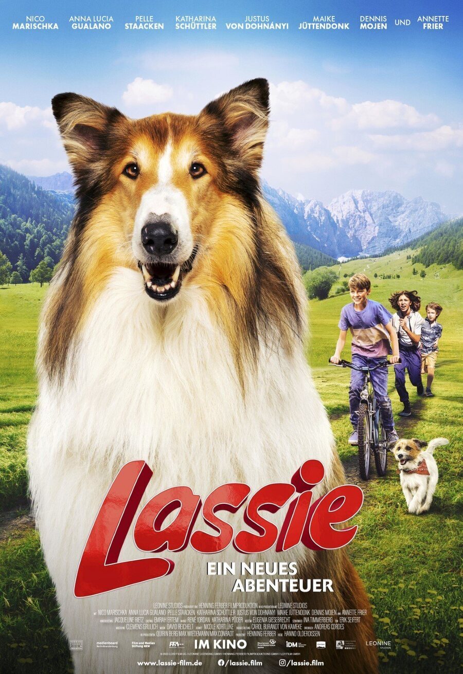 Poster of Lassie: A New Adventure - Cartel original