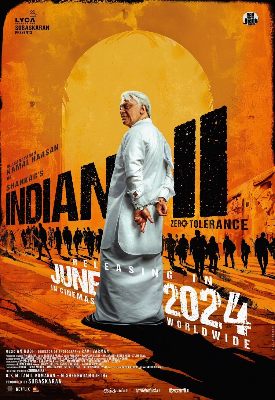 Poster of Indian 2 - Cartel EEUU