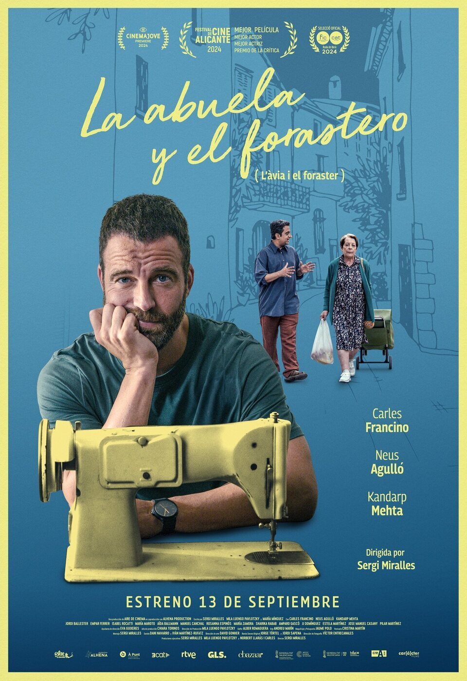 Poster of Grandma & the foreigner - España